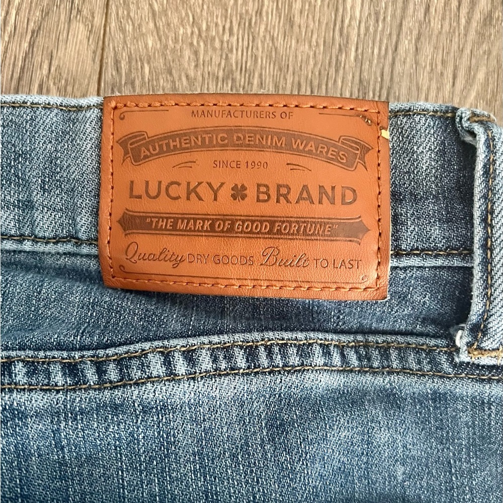 Lucky Brand Men’s 181 Relaxed Straight Jeans W31 L30 Medium Wash Denim EUC​ - Picture 4 of 5